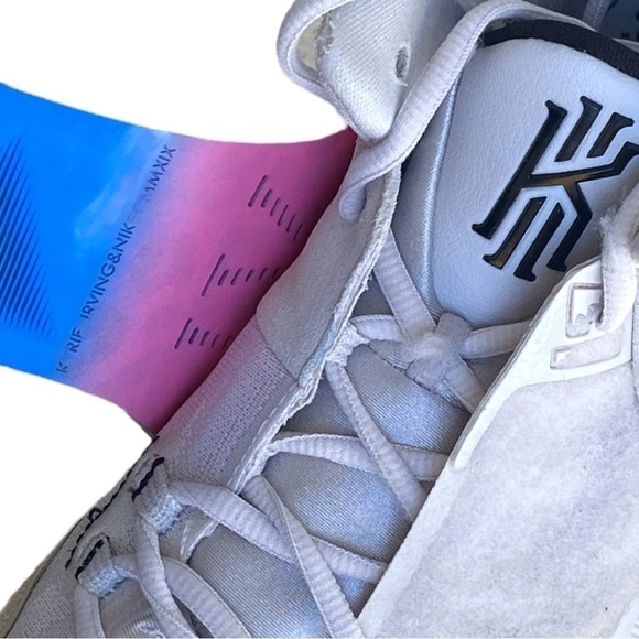 KYRIE ERVIN NIKE 6 Animal Print Mens Sneakers Size 12 Suede Leather Auth… - Picture 14 of 17